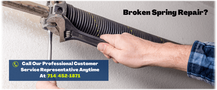 Broken Garage Door Spring Repair Placentia CA